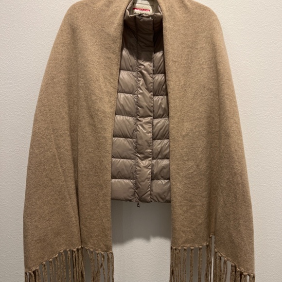 Magaschoni 100% cashmere Fringe Knit Scarf - Picture 9 of 9